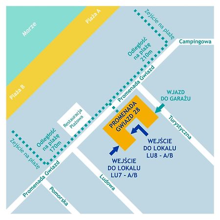 Mojemiedzyzdroje Lu 8A - Luksusowy Apartament 100 Metrow Od Morza Dış mekan fotoğraf